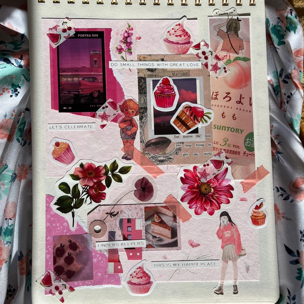 Scrapbooking / Journaling artwork. Stationary